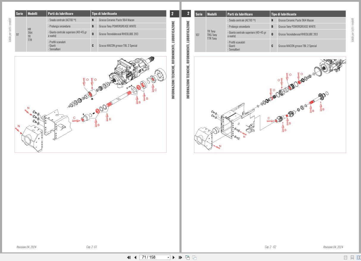 Antonio Carraro Tractor ERGIT 100 TRX9900 TRX8900 Hydraulic Workshop Manual 47311260 IT (2)