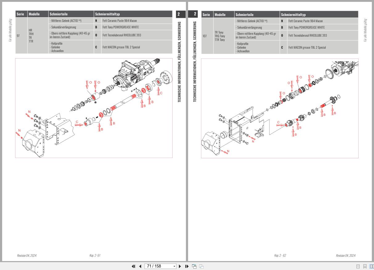 Antonio Carraro Tractor ERGIT 100 TRX9900 TRX8900 Hydraulic Workshop Manual 47311262 DE (2)