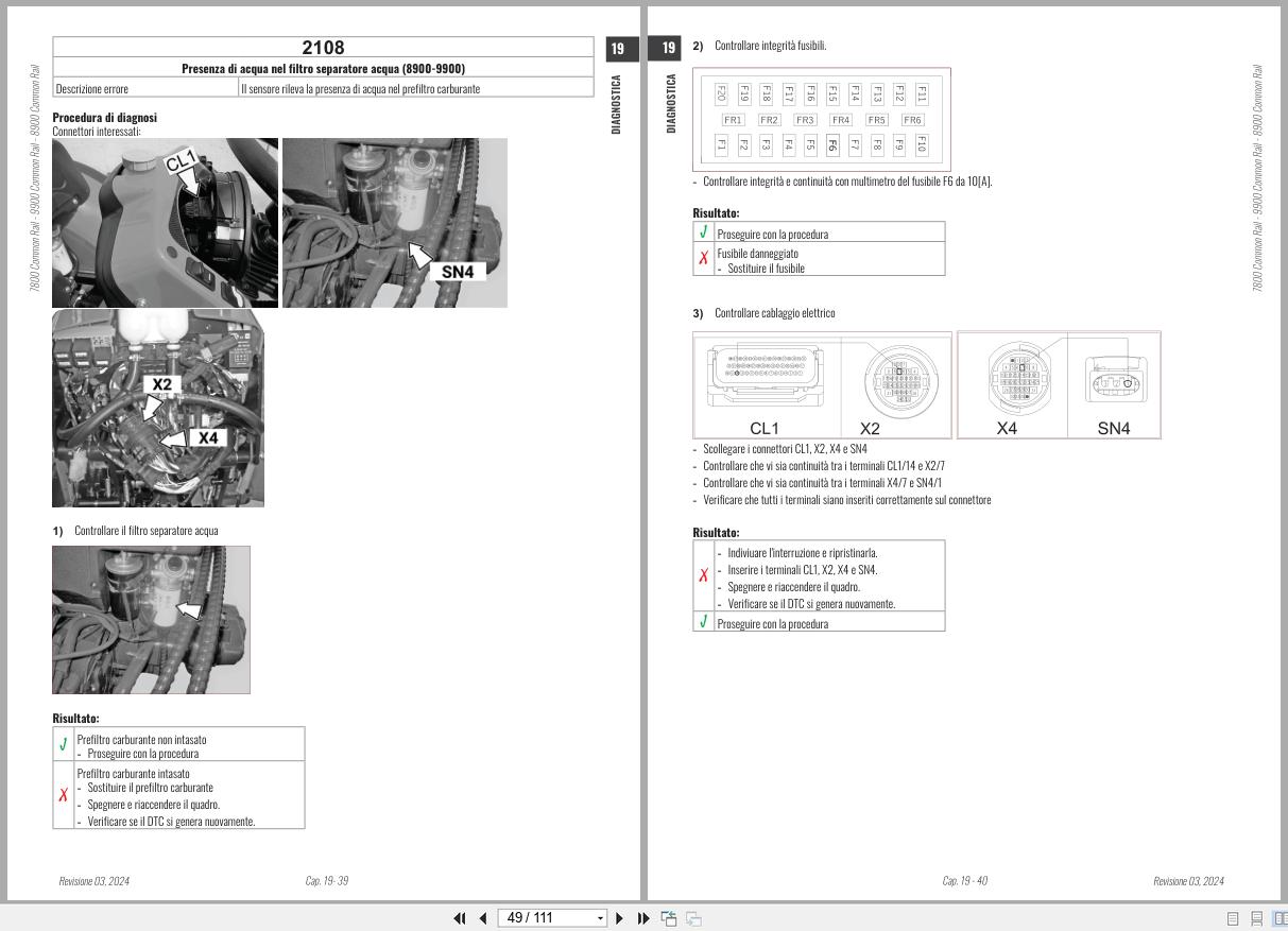 Antonio Carraro Tractor ERGIT 100 TTR7800 Diagnostic Workshop Manual 47307030 01 IT (2)