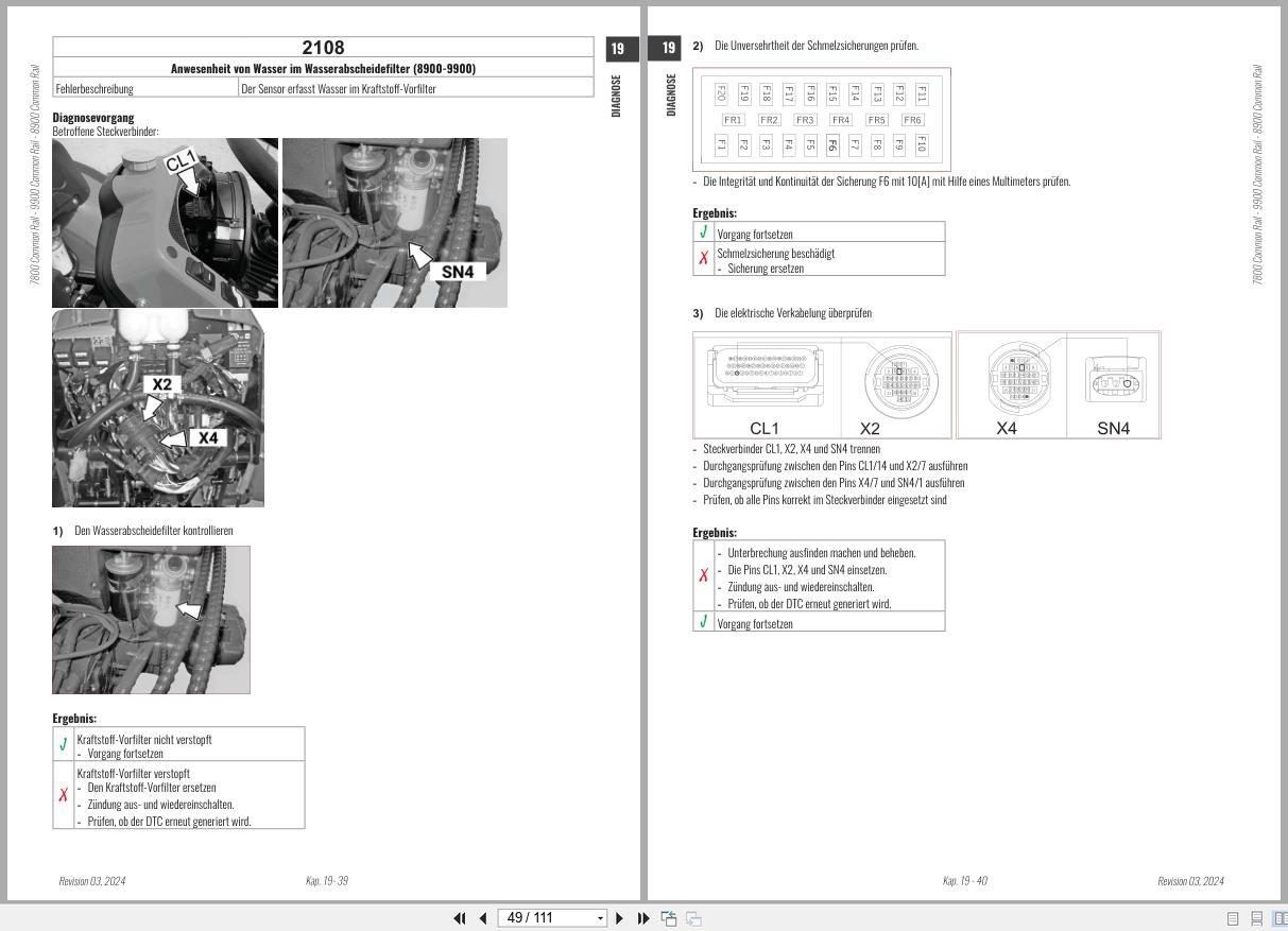 Antonio Carraro Tractor ERGIT 100 TTR7800 Diagnostic Workshop Manual 47307032 01 DE (2)