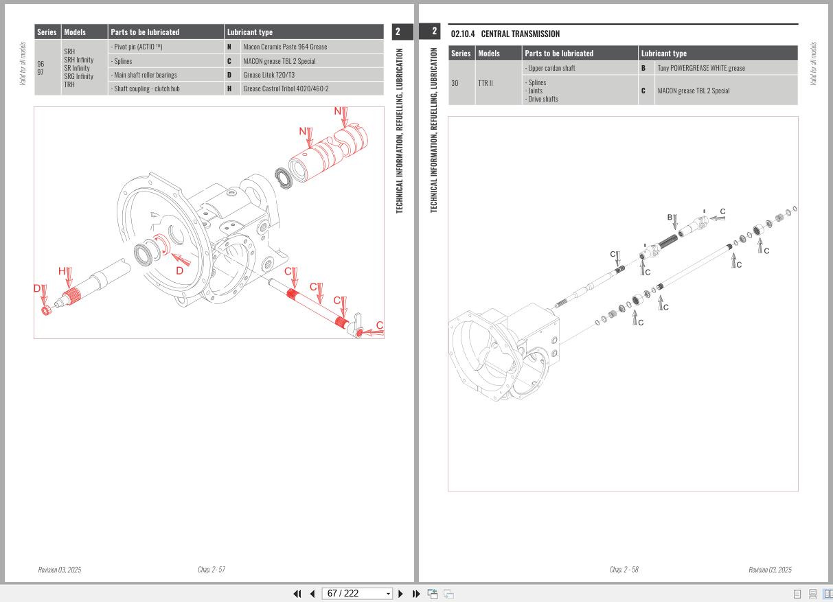 Antonio Carraro Tractor Ergit Mach 4 R 7900 to 10900 Engine Transmission Workshop Manual 47308363 EN (2)