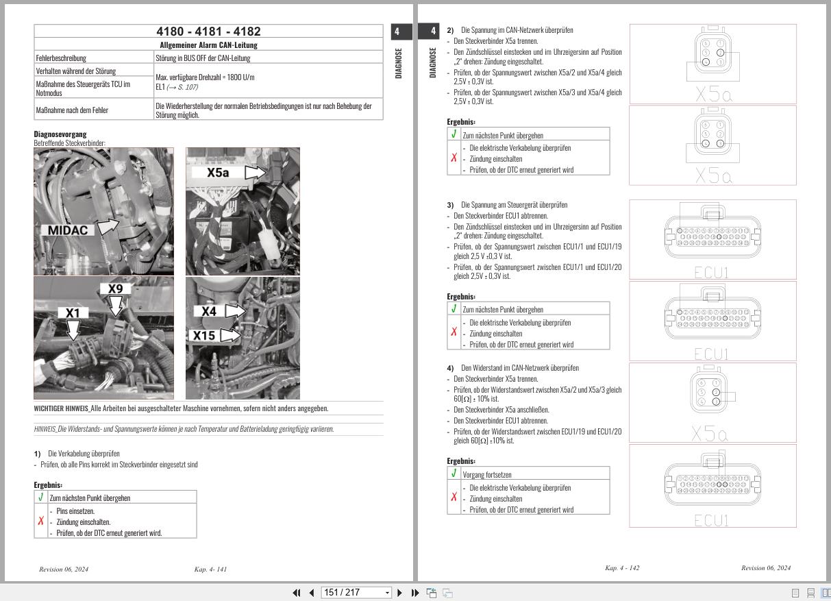Antonio Carraro Tractor Ergit R SRX7900R to SRX10900R Diagnostic Workshop Manual 47307022 02 DE (3)