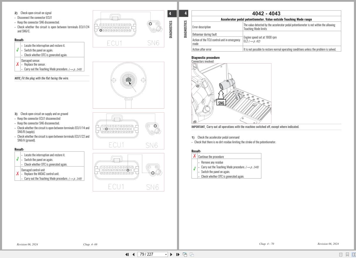 Antonio Carraro Tractor Ergit R TGF7900 to TGF10900 Diagnostic Workshop Manual 47307183 01 EN (2)