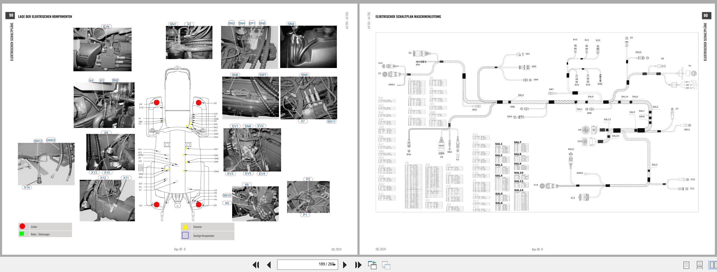 Antonio Carraro Tractor Ergit R TRX7900 to TRG10900 Diagnostic Workshop Manual 47307172 01 DE (2)