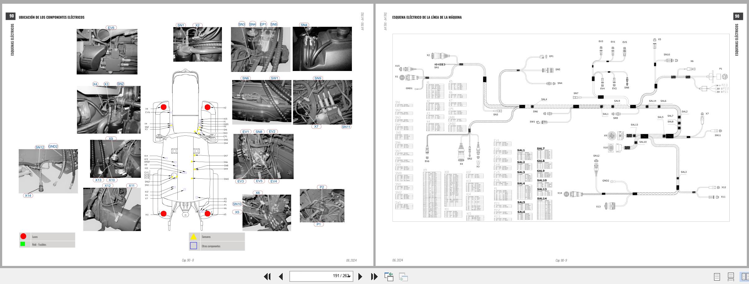 Antonio Carraro Tractor Ergit R TRX7900 to TRG10900 Diagnostic Workshop Manual 47307174 01 ES (2)