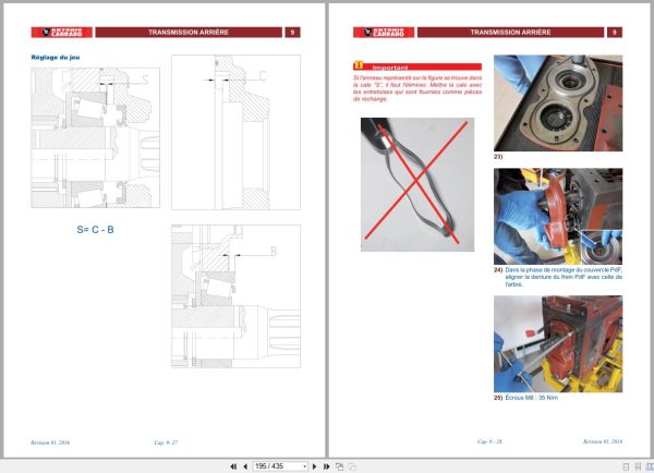 Antonio Carraro Tractor Series 100 SRX SRX7800 to SRX10400 Technical Support Manual 47310098 FR Antonio Carraro Tractor Series 100 Srx Srx7800 To Srx10400 Technical Support Manual 47310098 Fr (2)