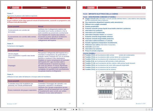 Antonio Carraro Tractor Series 100 TRX TRG TRX7800 to TRG10900 Technical Support Handbook 47310093 01 IT (3)