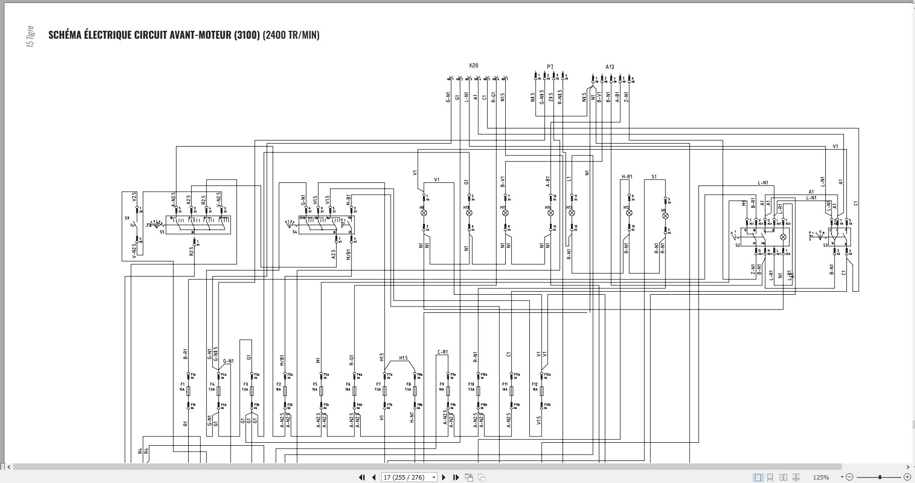 Antonio Carraro Tractor Series 15 Tigre 3100 3200 Technical Support Manual 47310341 FR (4)