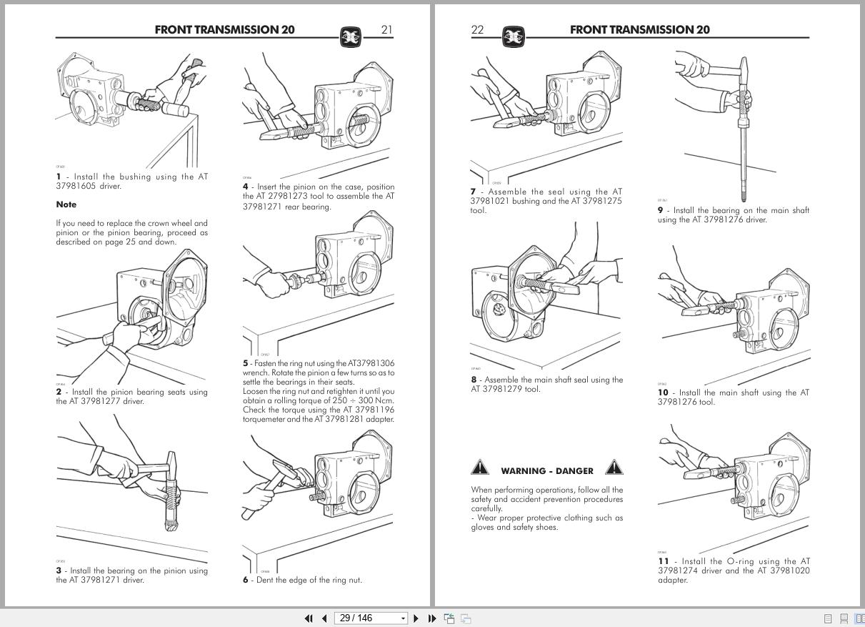 Antonio Carraro Tractor Series 17 Country Tigre Country 3700 4300 Service Manual EN (2)