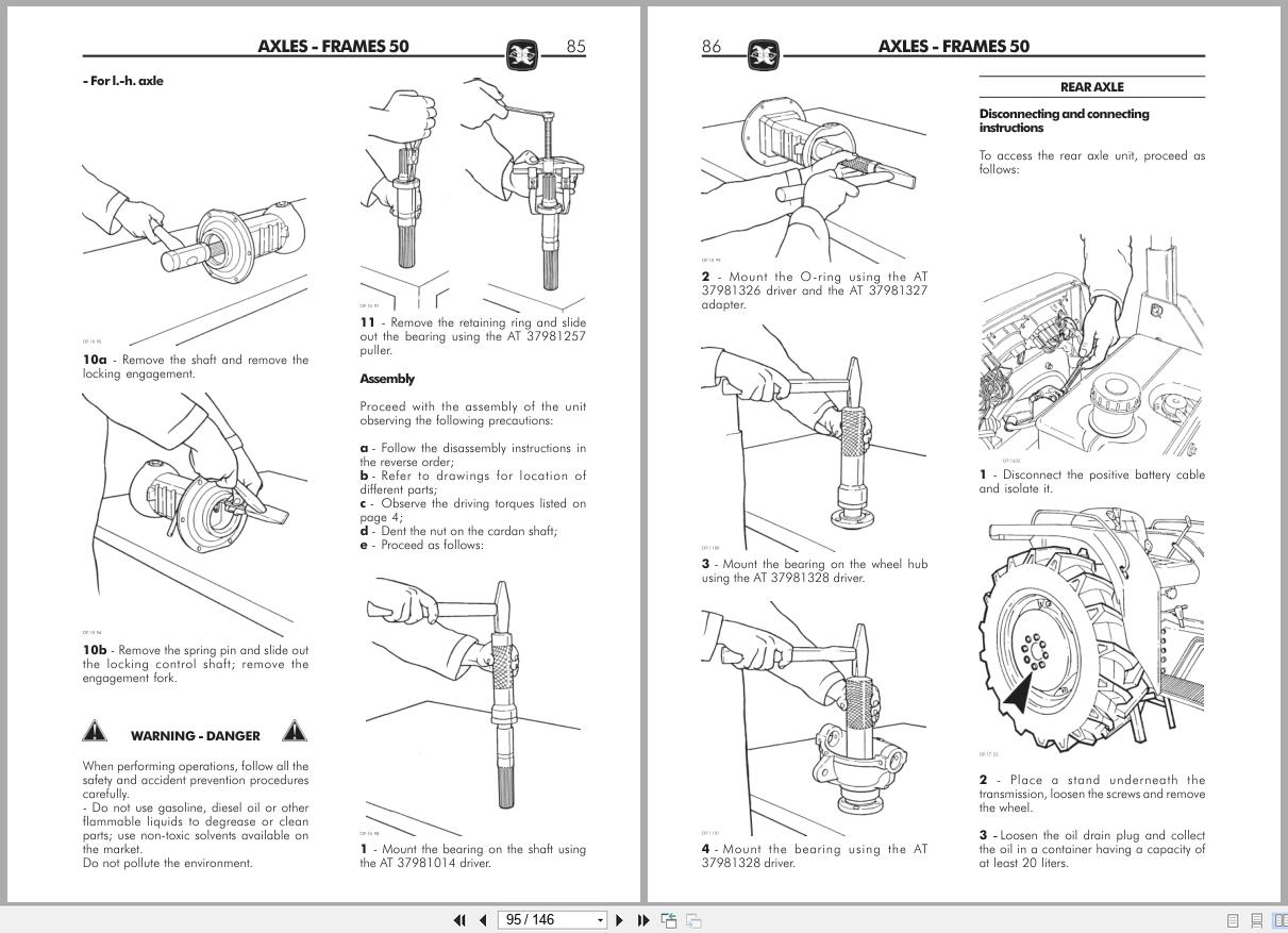 Antonio Carraro Tractor Series 17 Country Tigre Country 3700 4300 Service Manual EN (3)