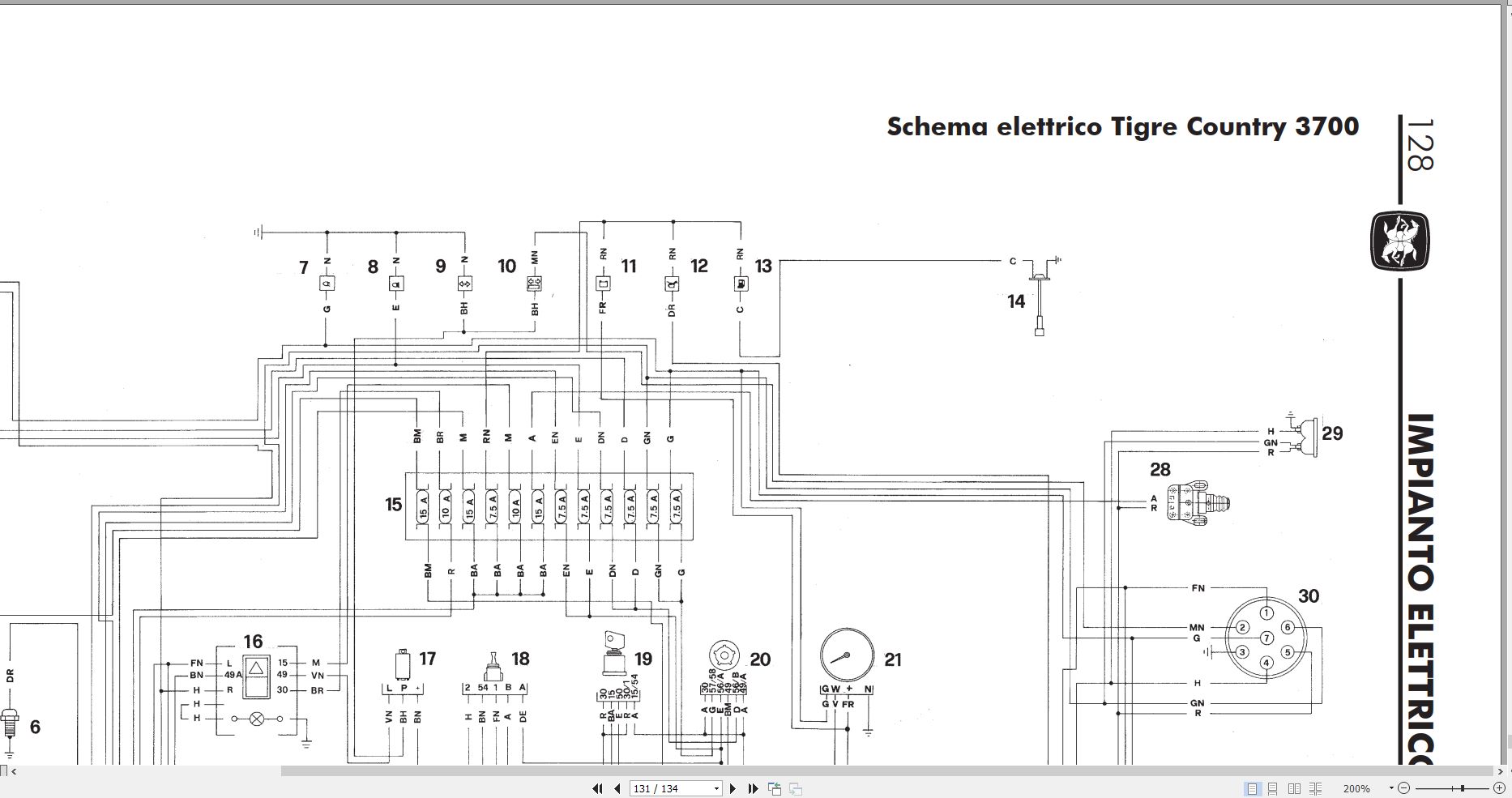 Antonio Carraro Tractor Series 17 Country Tigre Country 3700 4300 Technical Support Manual 47310032 IT (4)