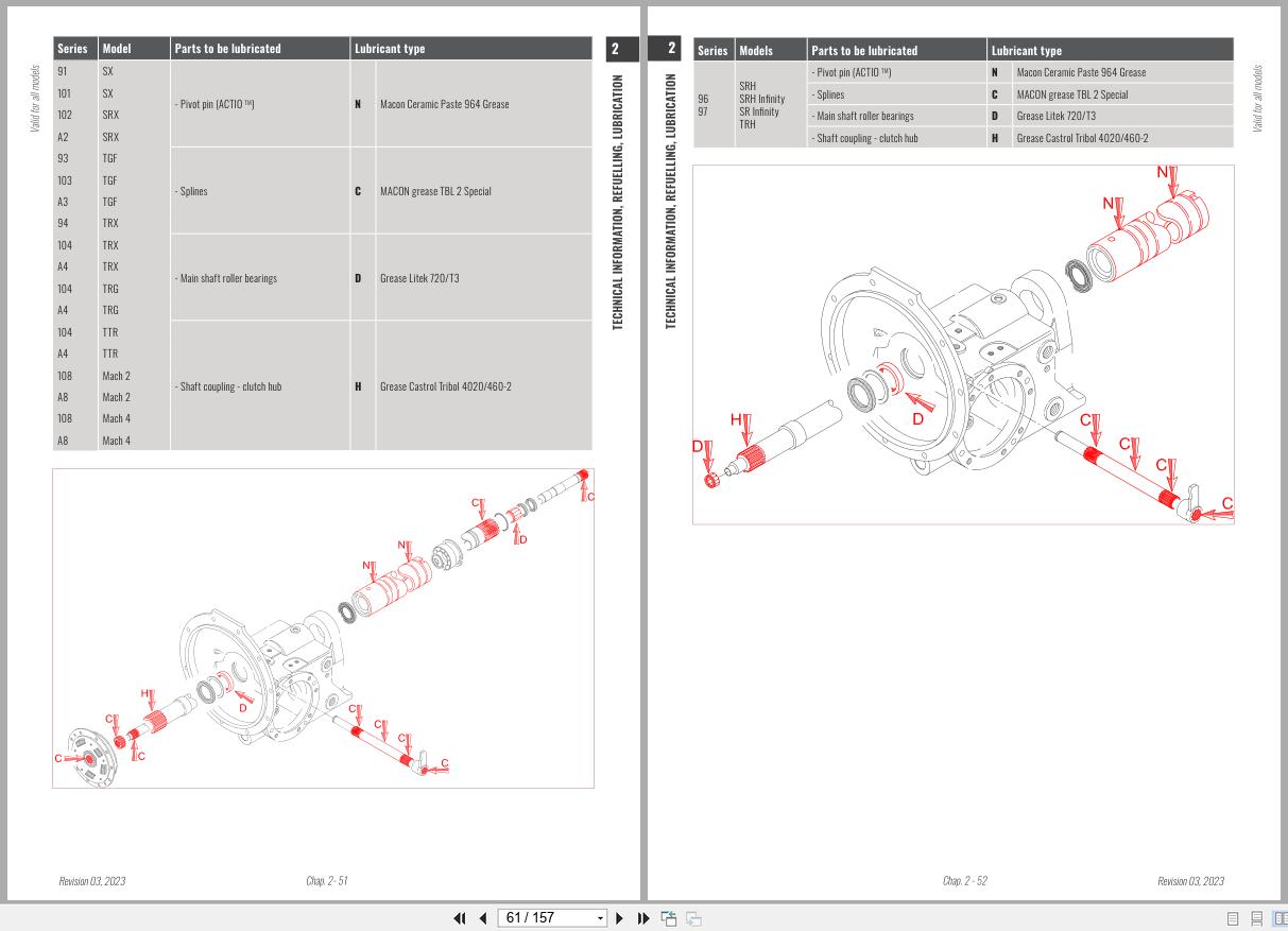 Antonio Carraro Tractor Series 17 Tigre 3800F 4400F Axles Workshop Manual 47309063 (2)
