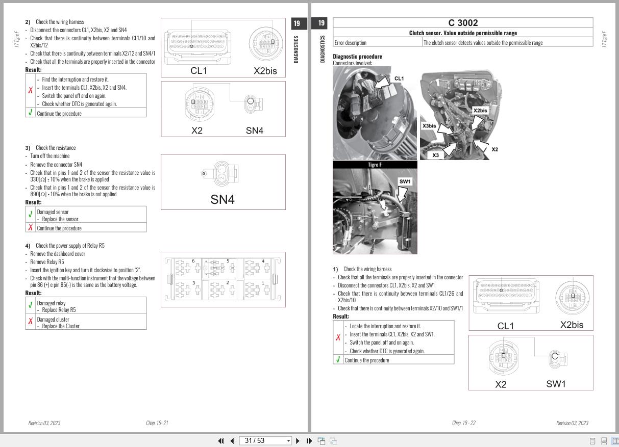 Antonio Carraro Tractor Series 17 Tigre 4800F Diagnostic Workshop Manual 47307133 EN (2)