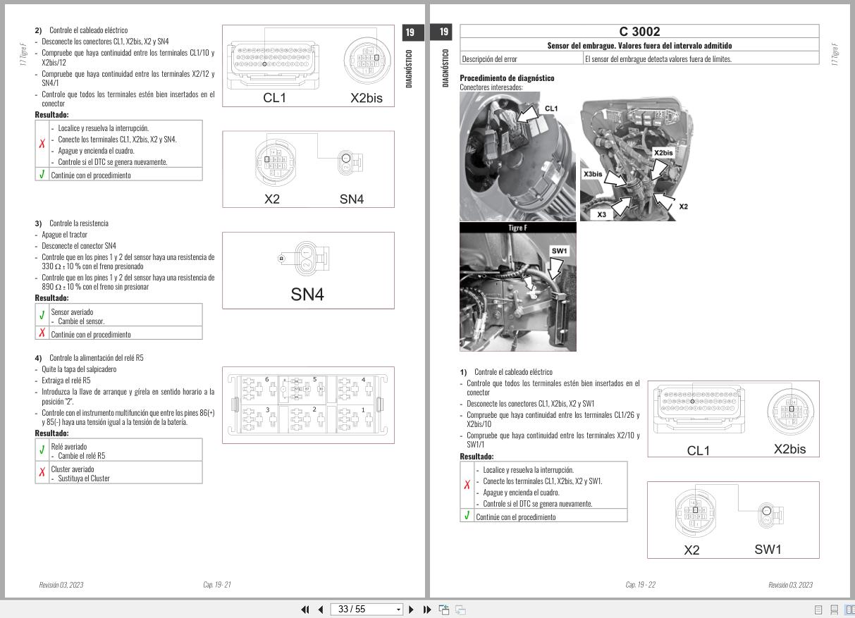 Antonio Carraro Tractor Series 17 Tigre 4800F Diagnostic Workshop Manual 47307134 ES (2)
