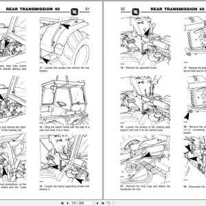 Antonio Carraro Tractor Series 22 24 25 Technical Assistance Manual 47310022 (2)