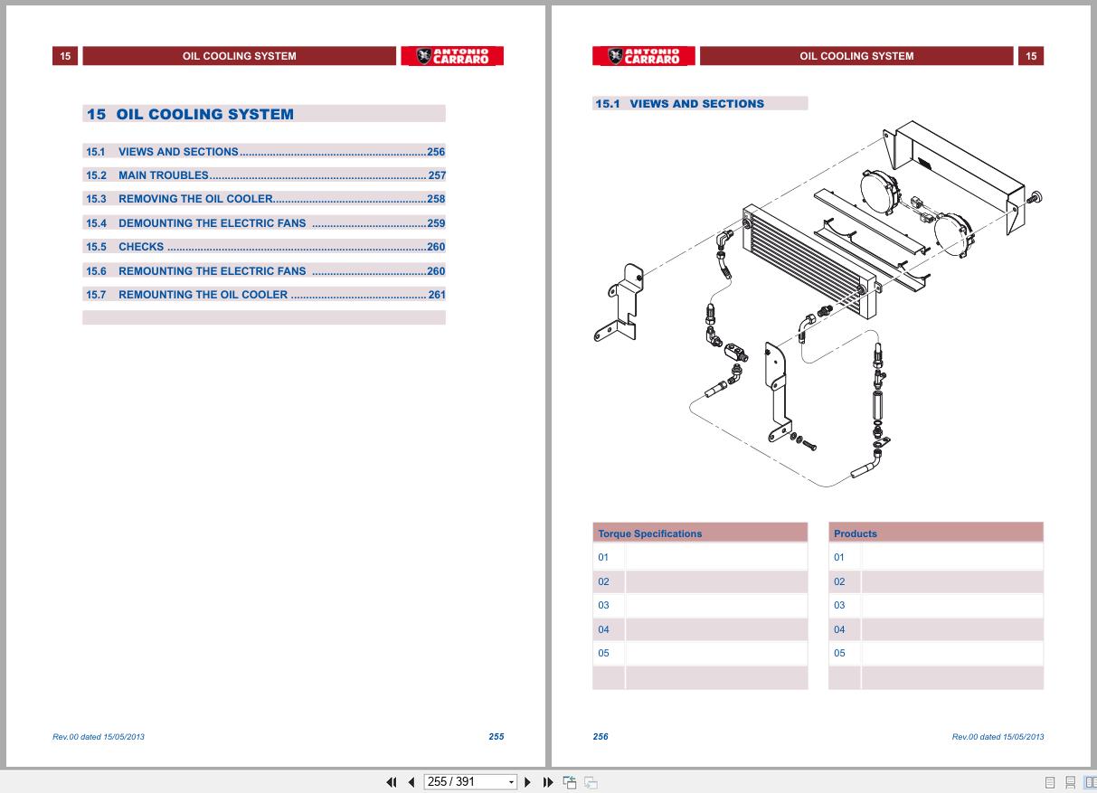 Antonio Carraro Tractor Series 32 SP4400 Technical Support Handbook 47310092 EN (3)