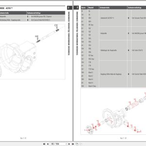 Antonio Carraro Tractor Series 32 SP4800 Common Rail Engine Transmission Workshop Manual 47308292 DE (2)