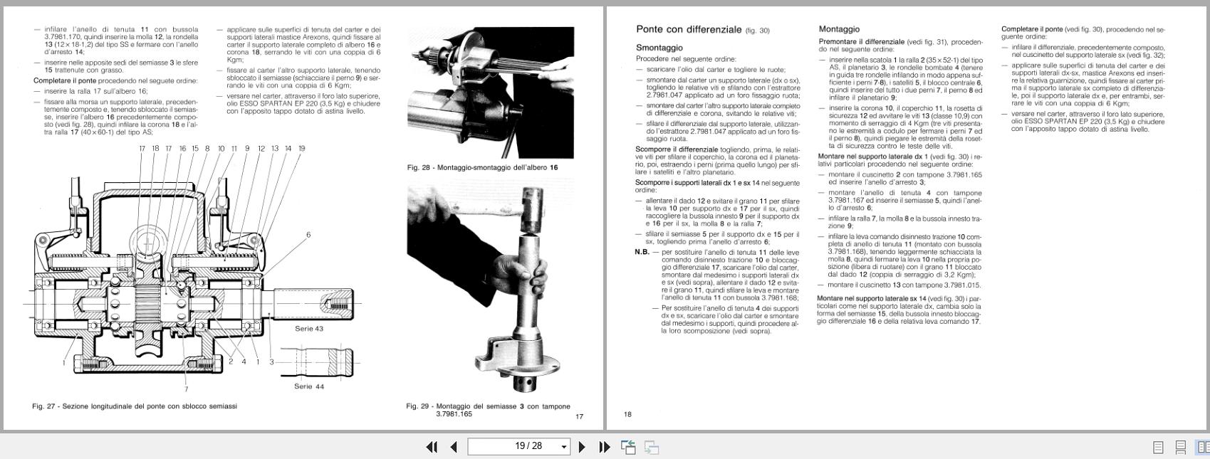 Antonio Carraro Tractor Series 42 43 44 Workshop Manual 47310006 IT (3)