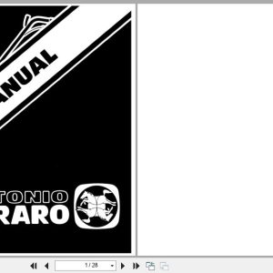 Antonio Carraro Tractor Series 42 43 44 Workshop Manual 47310007 EN (1)