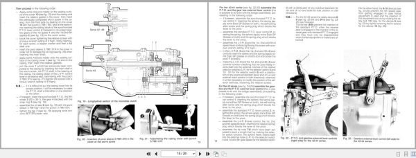 Antonio Carraro Tractor Series 42 43 44 Workshop Manual 47310007 En (2)