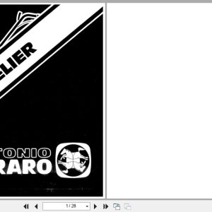 Antonio Carraro Tractor Series 42 43 44 Workshop Manual 47310010 FR (1)