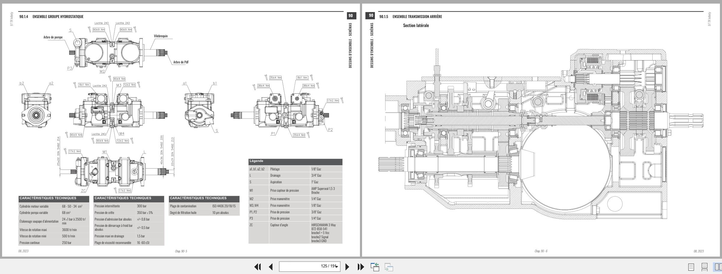 Antonio Carraro Tractor Series 97 TR7600 Infinity Hydraulic Workshop Manual 47311131 FR (3)