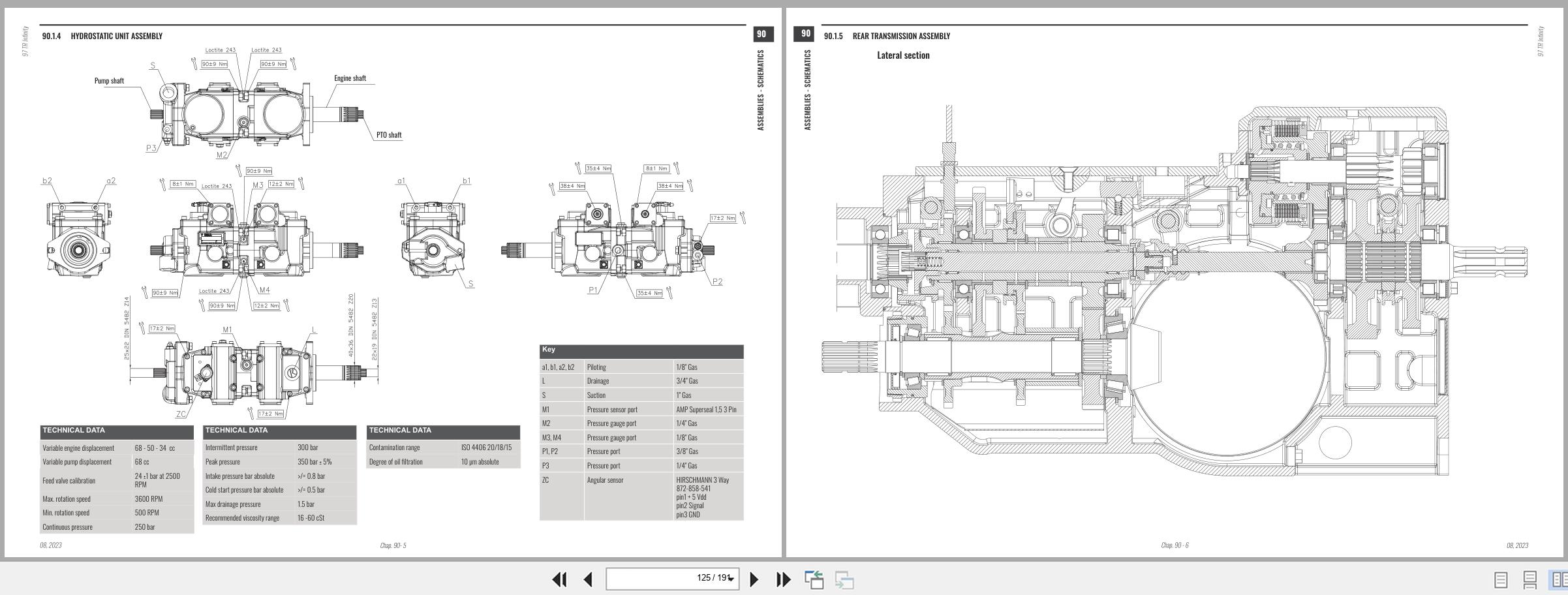 Antonio Carraro Tractor Series 97 TR7600 Infinity Hydraulic Workshop Manual 47311133 EN (3)