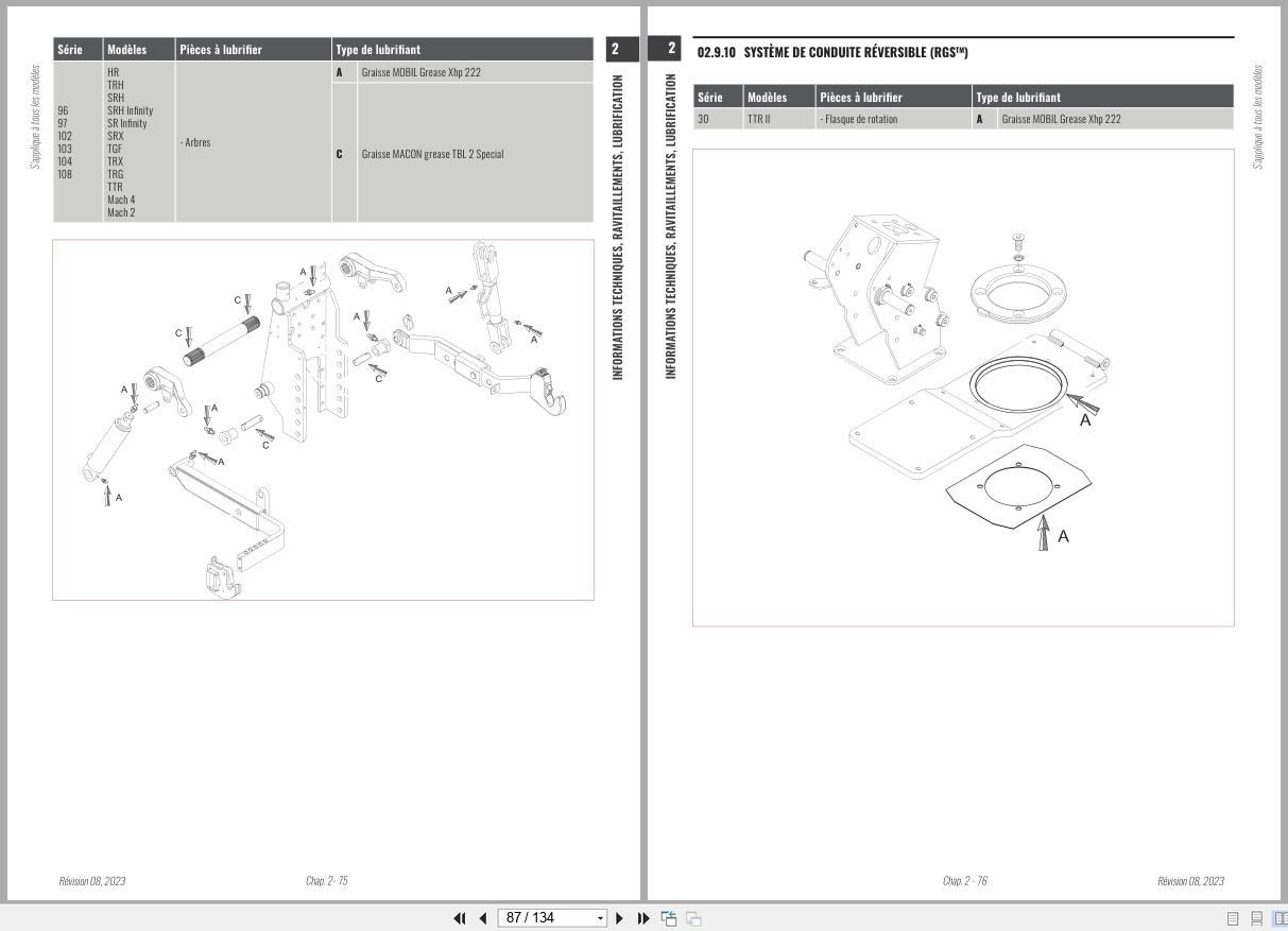 Antonio Carraro Tractor Series 97 TR7600 Infinity Platform Cab Workshop Manual 47313101 FR (3)