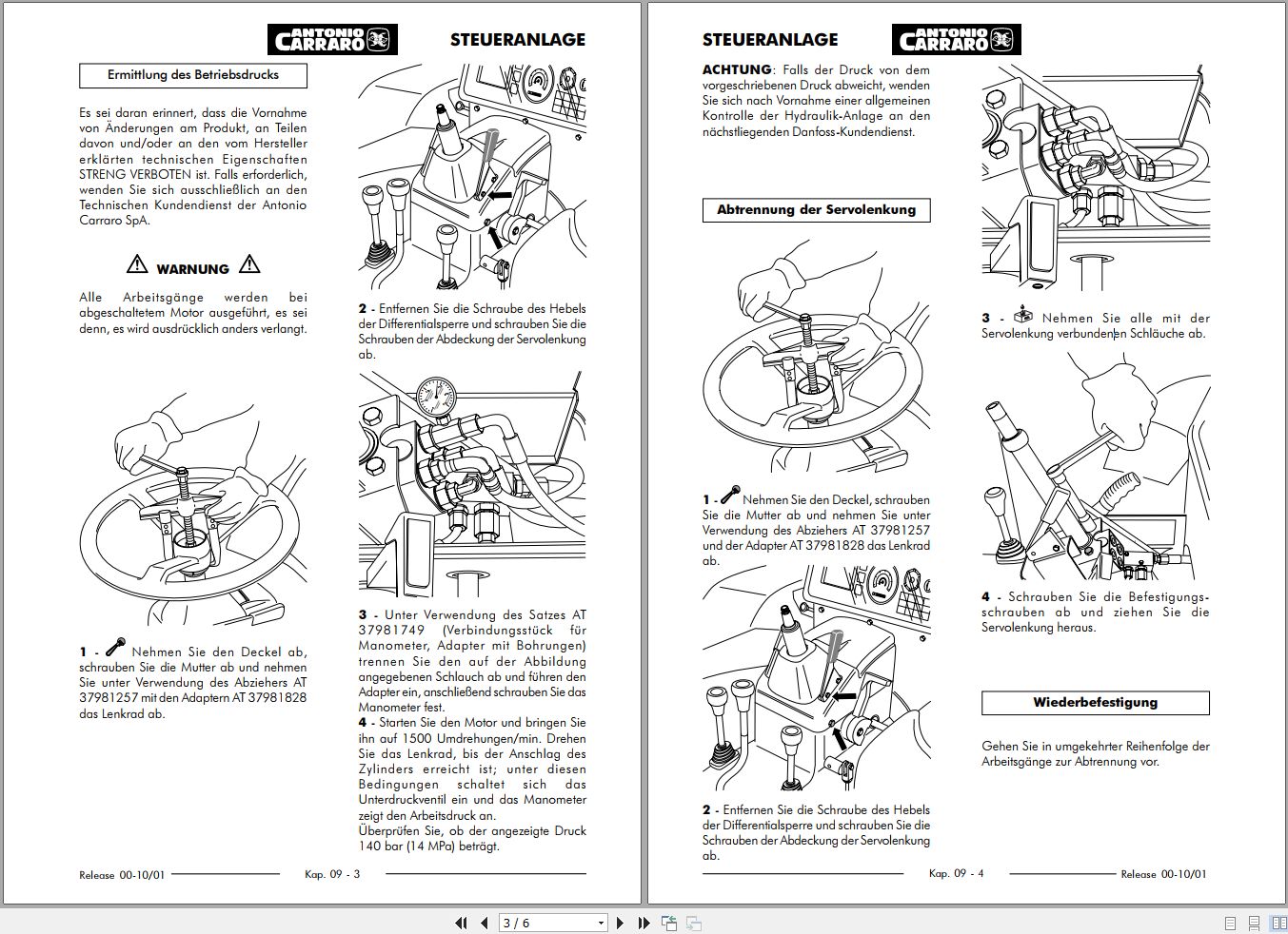 Antonio Carraro Tractor Series ERGIT ES Operators Manual DE (2)