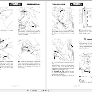 Antonio Carraro Tractor Series ERGIT ES Technical Support Handbook EN (2)