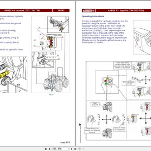 Antonio Carraro Tractor Series ERGIT TRH Technical Support Handbook 47310056 EN (3)