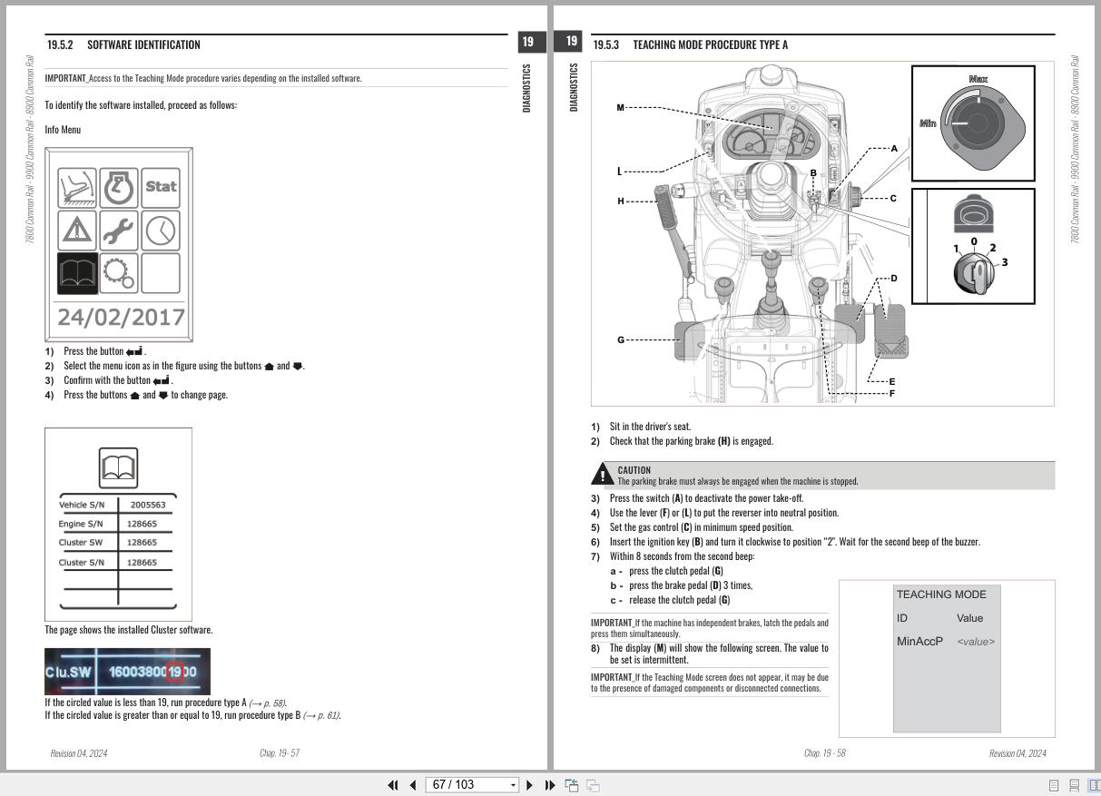 Antonio Carraro Tractor Series ERGIT100 SRX7800 SX9900 Diagnostic Workshop Manual 47307273 EN (3)