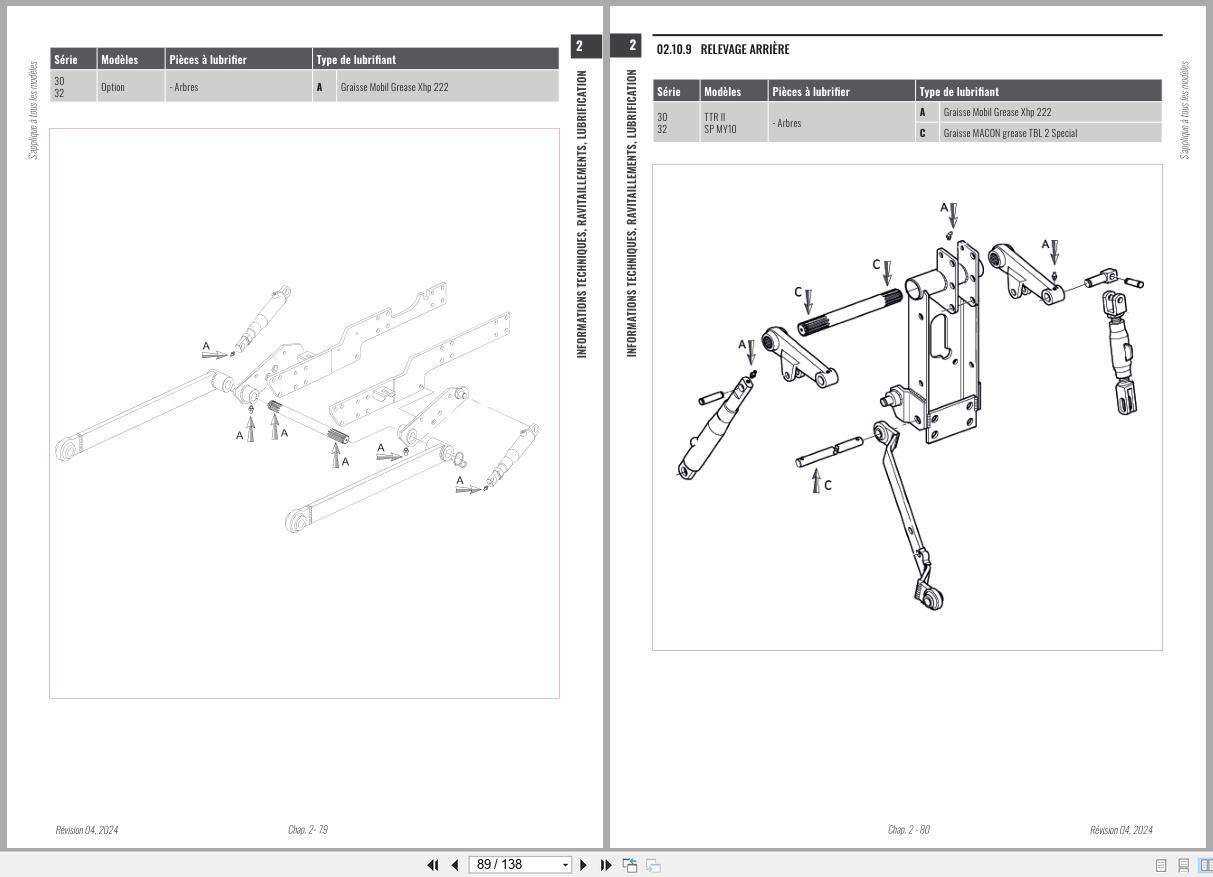 Antonio Carraro Tractor Series ERGIT100 SRX7800 SX9900 Platform Cab Workshop Manual 47313151 FR (3)