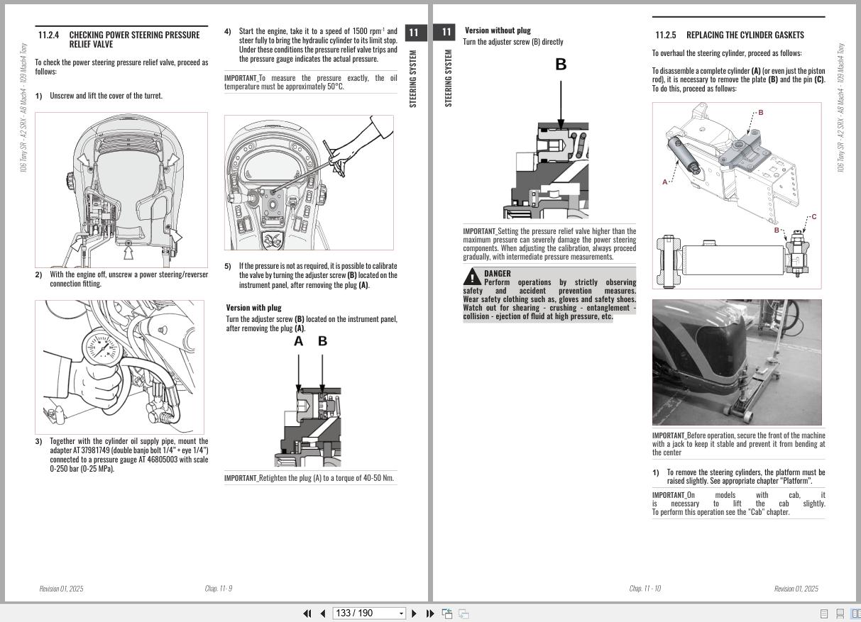 Antonio Carraro Tractor Series Ergit R Mach 4 7900 10900 Axles Workshop Manual 47309383 EN (3)