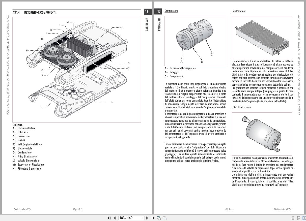 Antonio Carraro Tractor Series Ergit R Mach 4 7900 to 10900 Platform Cab Workshop Manual 47313290 IT (3)