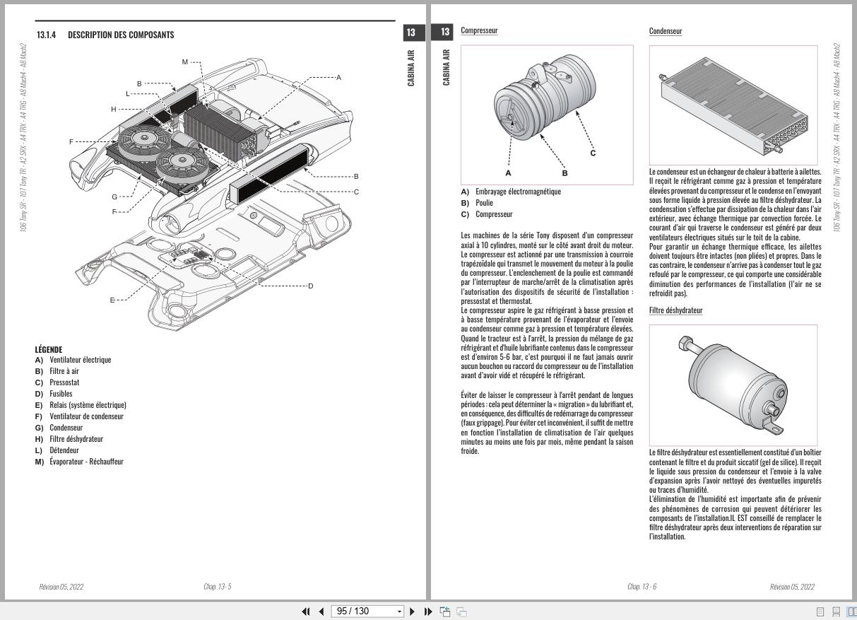 Antonio Carraro Tractor Series Ergit R SRX7900R to SRX10900R Platform Cab Workshop Manual 47313011 FR (3)