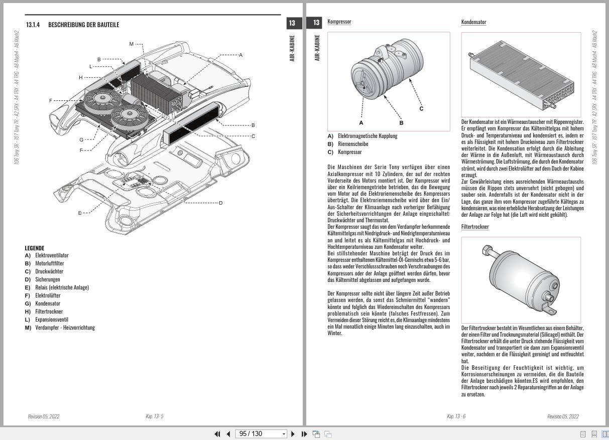 Antonio Carraro Tractor Series Ergit R SRX7900R to SRX10900R Platform Cab Workshop Manual 47313012 DE (3)