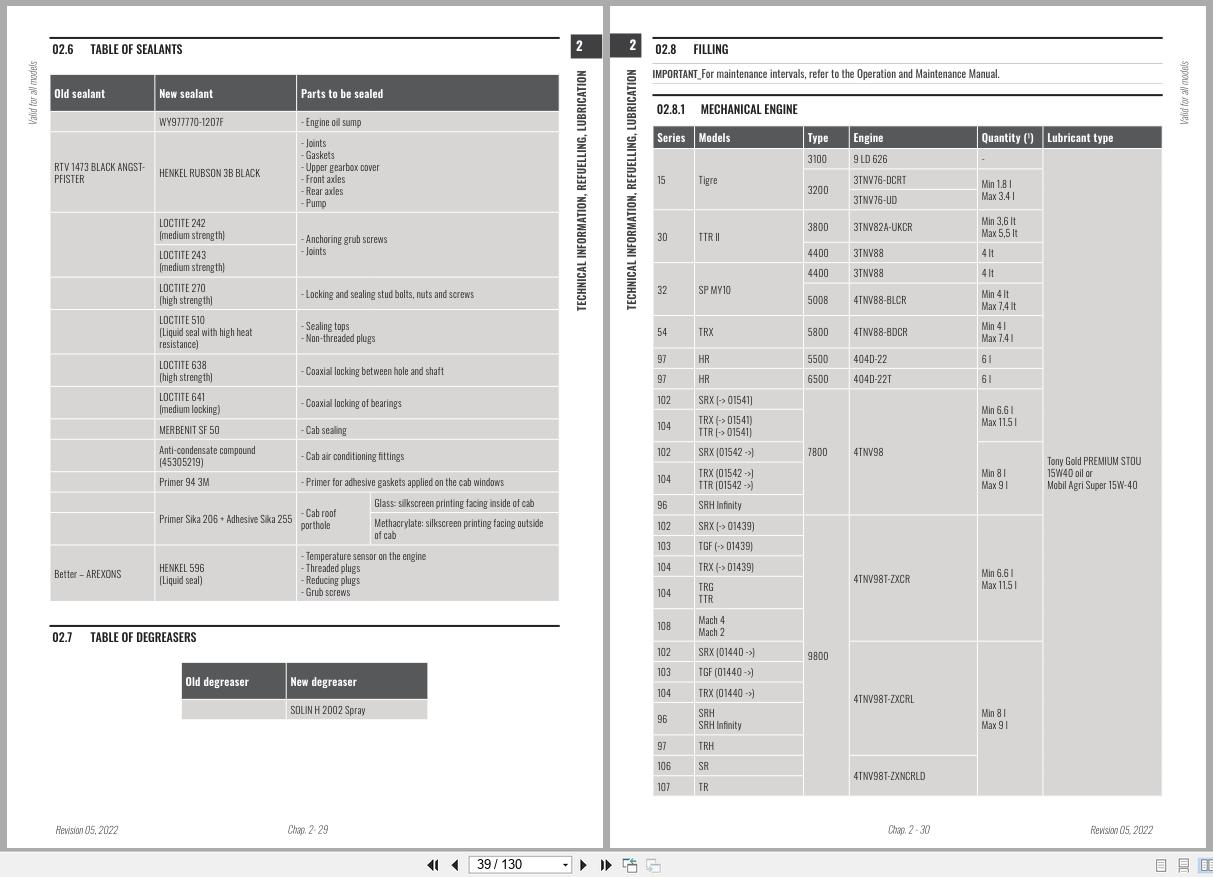 Antonio Carraro Tractor Series Ergit R SRX7900R to SRX10900R Platform Cab Workshop Manual 47313013 EN (2)