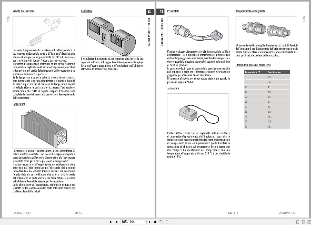Antonio Carraro Tractor Series Ergit R TGF7900 to TGF10900 Platform Cab Workshop Manual 47313270 IT (3)