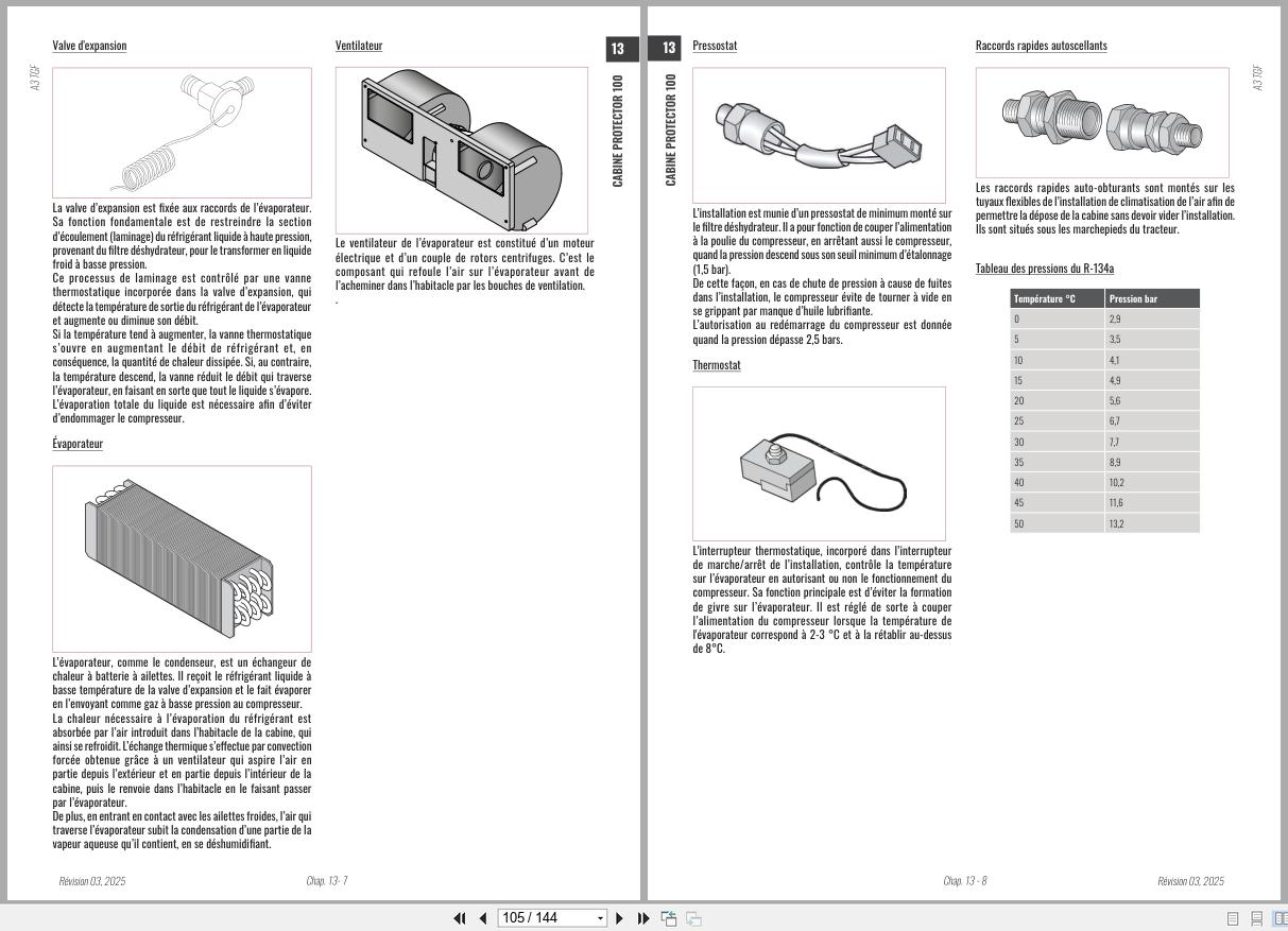 Antonio Carraro Tractor Series Ergit R TGF7900 to TGF10900 Platform Cab Workshop Manual 47313271 FR (3)