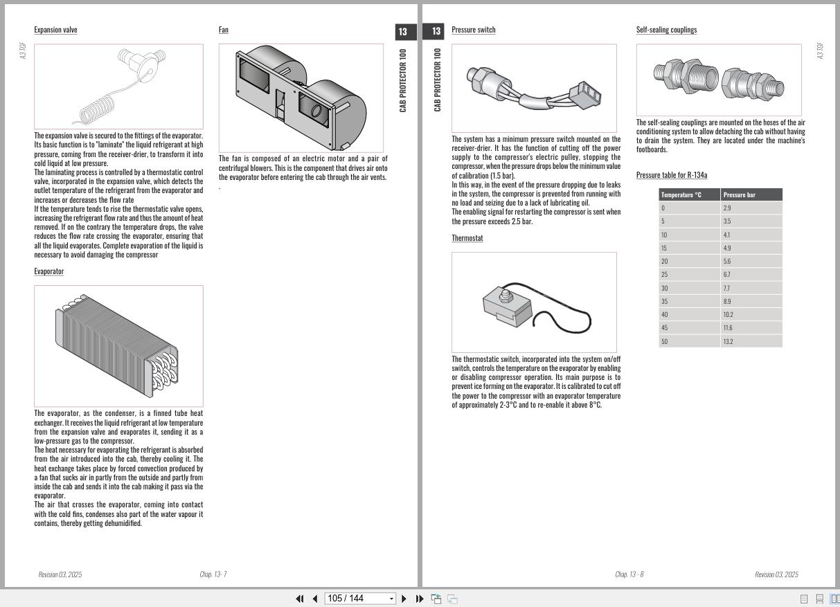 Antonio Carraro Tractor Series Ergit R TGF7900 to TGF10900 Platform Cab Workshop Manual 47313273 EN (3)