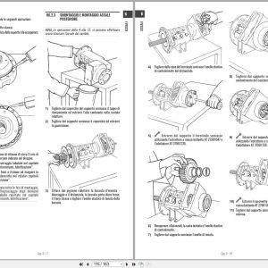 Antonio Carraro Tractor Series Ergit R TRX7900 to TRG10900 Axles Workshop Manual 47309350 IT (3)