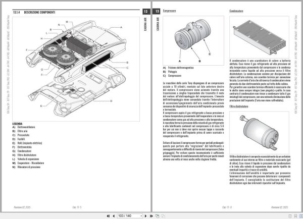 Antonio Carraro Tractor Series Ergit R TRX7900 to TRG10900 Platform Cab Workshop Manual 47313260 IT (3)