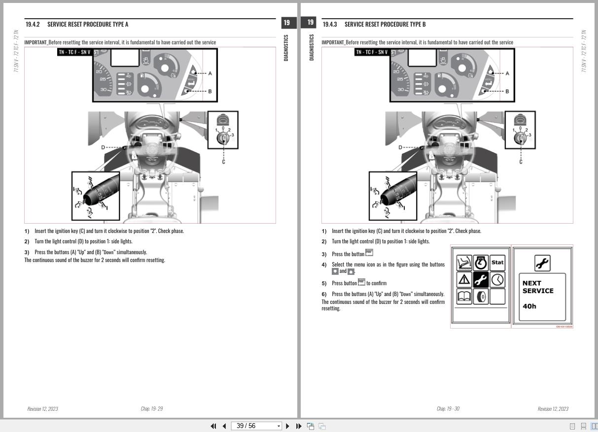 Antonio Carraro Tractor Series Major SN5800V Diagnostic Workshop Manual 47307004 02 EN (3)