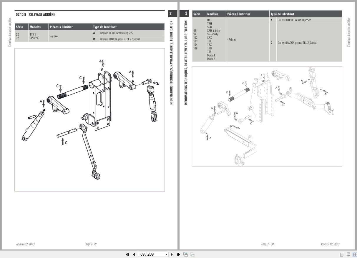 Antonio Carraro Tractor Series Major TC5800F TN5800 Engine Transmission Workshop Manual 47308171 FR (2)