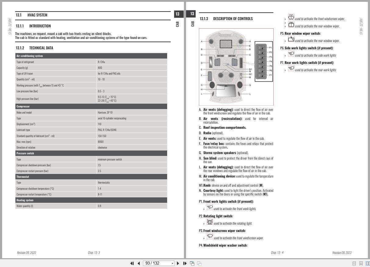 Antonio Carraro Tractor Series TORA SN5800 to SRX6800 Platform Cab Workshop Manual 47313033 EN (3)