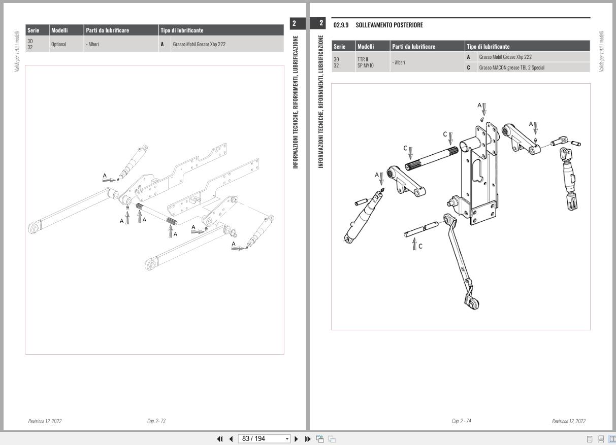 Antonio Carraro Tractor Series TORA TC5800F TC6800F Engine Transmission Workshop Manual 47308070 IT (2)
