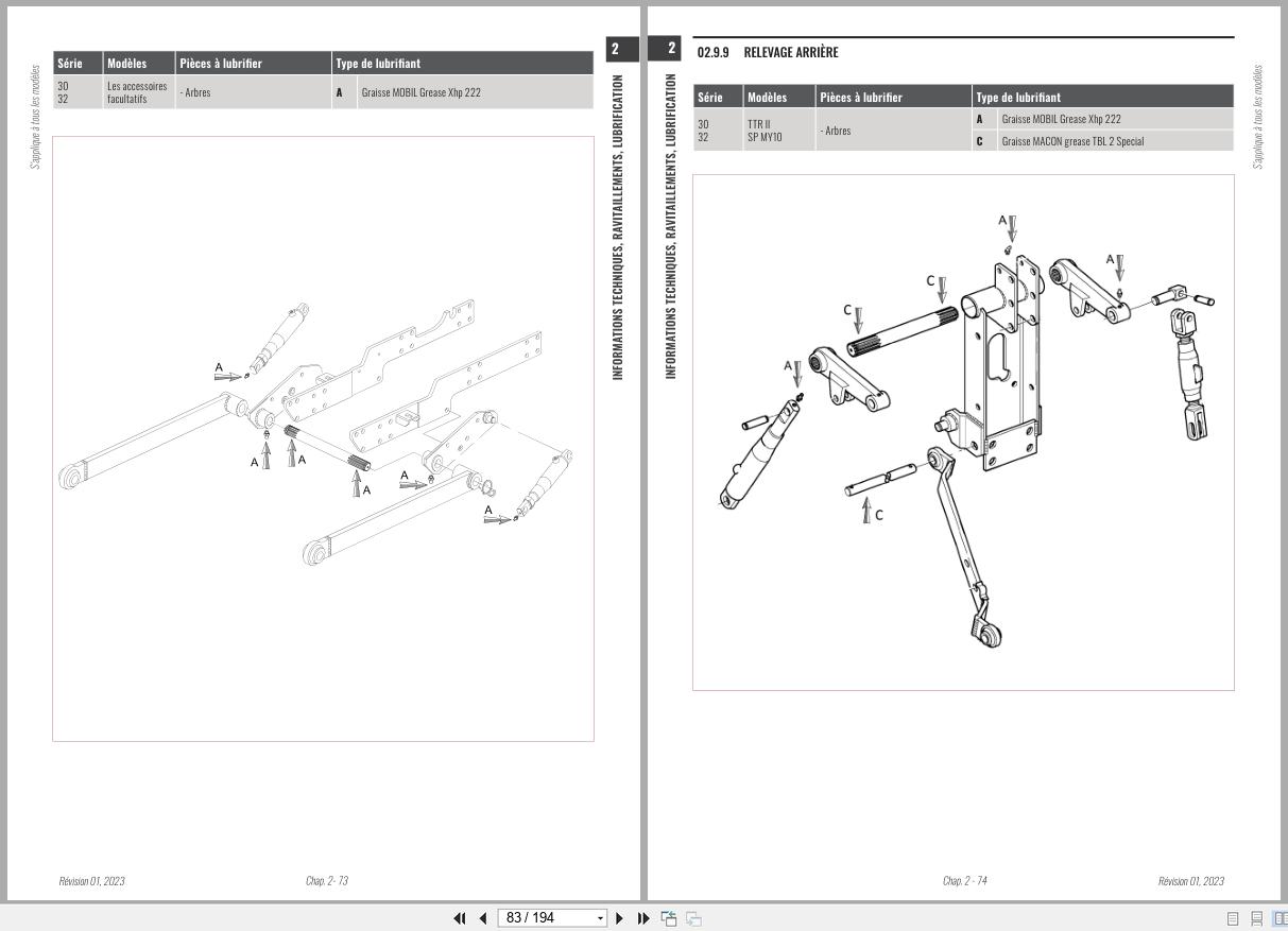 Antonio Carraro Tractor Series TORA TC5800F TC6800F Engine Transmission Workshop Manual 47308071 FR (2)