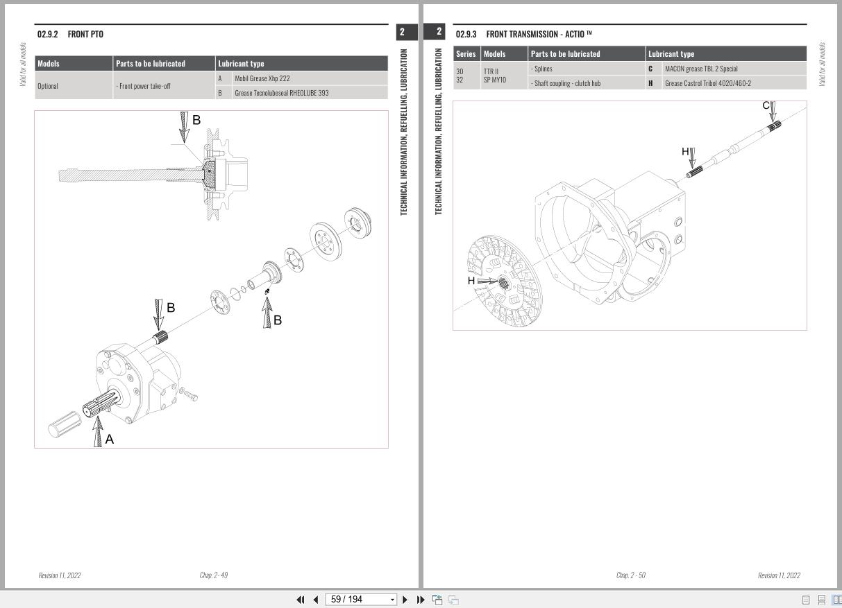 Antonio Carraro Tractor Series TORA TC5800F TC6800F Engine Transmission Workshop Manual 47308073 EN (2)