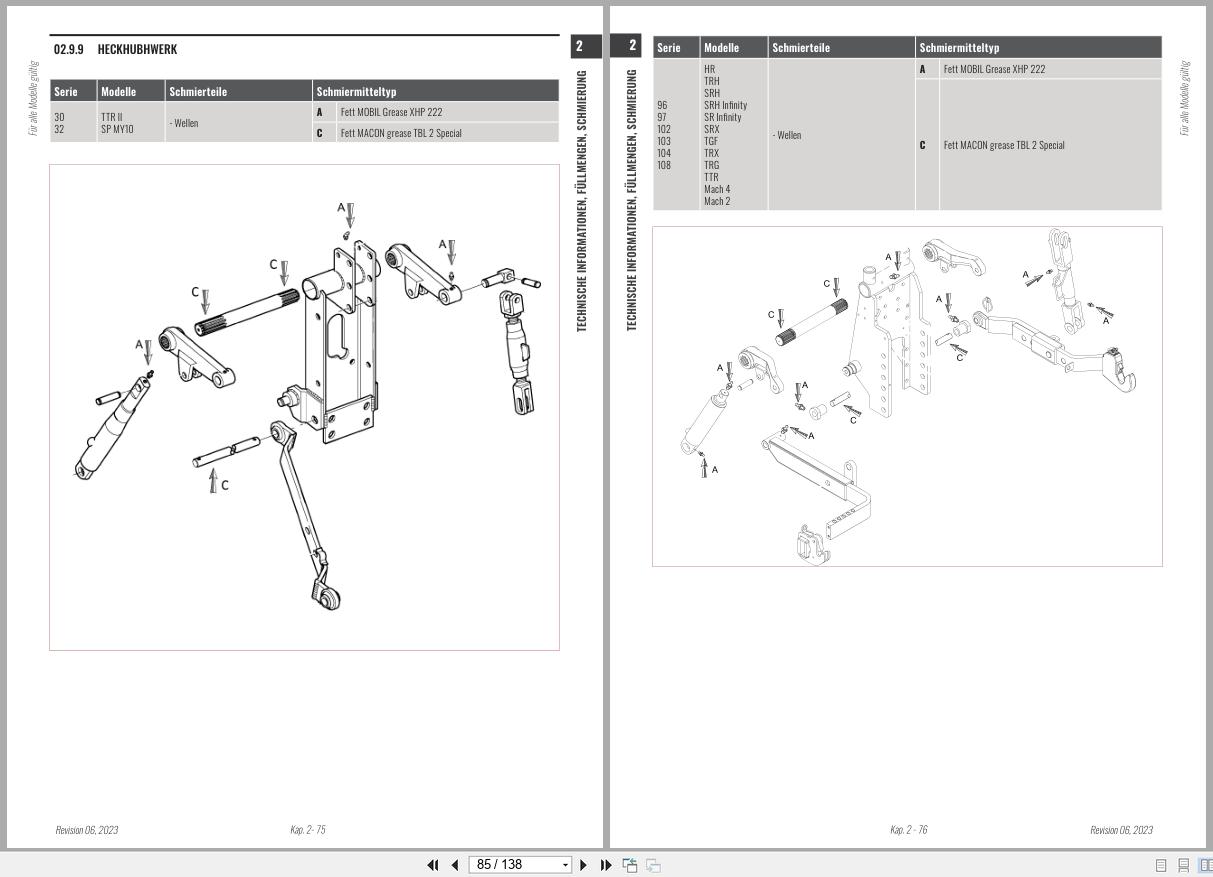 Antonio Carraro Tractor Series TORA TN5800 TN6800 Platform Cab Workshop Manual 47313082 DE (3)